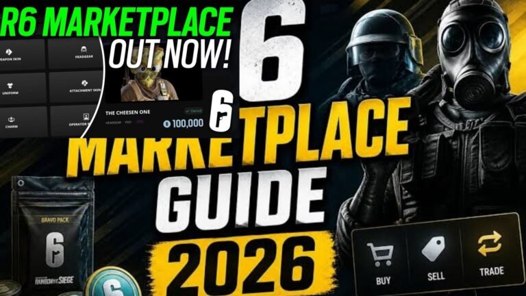 R6 Marketplace Guide: Easy Rainbow Six Siege Trading Explained