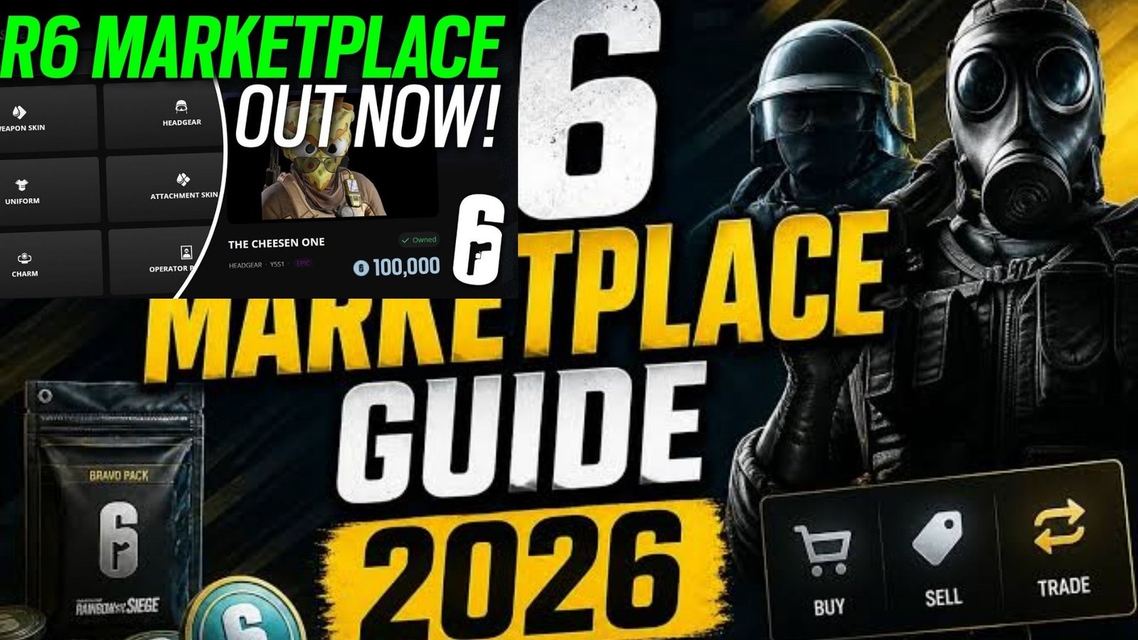 R6 Marketplace Guide: Easy Rainbow Six Siege Trading Explained