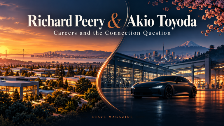 Richard Peery and Akio Toyoda: Their Careers and the Connection Question