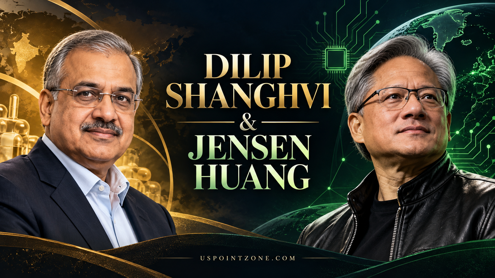 Dilip Shanghvi and Jensen Huang: Two Founders, Different Paths